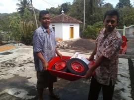 BANTUAN PERALATAN PRB PUTAT DARI BPBD DIY