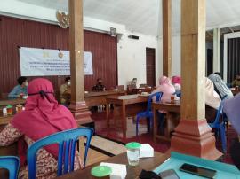 WORKSHOP MERK BUDAYA DARI DINAS KOPERASI DAN UKM DIY DI KALURAHAN PUTAT