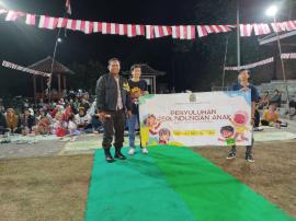 Sosialiasisai Perlindungan Anak di Malam Tirakatan